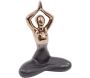 Statuette yoga en céramique Zoya