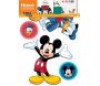 Sticker mural Mickey et 3 copains