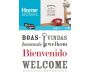 Sticker mural bienvenue en plusieurs langues