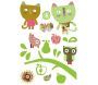 Sticker mural chat et hibou - 19,90