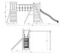 Structure de jeux en bois Funny max exposure - 953,10