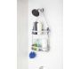Support accessoires de douche 2 étagères Flex - 8