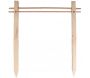 Support en bois de pin pour plantes Vegetable garden - ESSCHERTS GARDEN