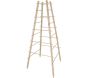 Support en bois de pin pour plantes 4 piquets - 5