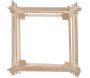 Support en bois de pin pour plantes 4 piquets - ESS-1296