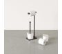 Support pour papier toilette avec réserve Cappa - UMBRA