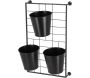 Support à plantes mural avec pots - 29,90