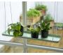 Support à plantes rectangulaire à suspendre vert - ESSCHERTS GARDEN