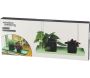 Support à plantes rectangulaire à suspendre vert - 13,90