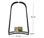 Supports métalliques 3 pieds pour jardinière Grow-Bag - GAM-0131