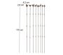 Supports à plantes verticaux (Lot de 8) - ESS-0984
