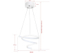 Suspension LED Mini Arc - ASI-2204