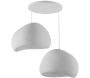 Suspension 2 abats jour Wabi Sabi Barecasts - 119