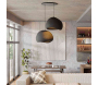 Suspension 2 abats jour Wabi Sabi Barecasts - HANAH HOME