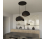 Suspension 2 abats jour Wabi Sabi Grainbeams - HANAH HOME