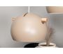 Suspension en acier Tubbie beige - 8