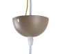 Suspension en acier Tubbie beige - 5