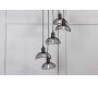 Suspension en acier abat-jour filaire Elsa - 6