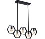 Suspension en acier  pour 5 ampoules Queen B