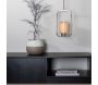 Suspension en acier et verre Aludra 22 x 12 x 34 cm - VENTURE HOME