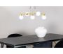 Suspension en acier et verre pour 5 ampoules Orb - Venture Home