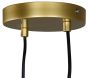 Suspension en acier et verre pour 5 ampoules Orb - 5