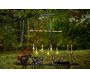 Suspension pour 6 ampoules en acier Fall - 5