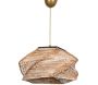 Suspension en bois style exotique Phong