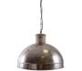 Suspension industrielle en métal et bois