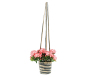 Suspension en jute noire et naturelle - AUB-3687
