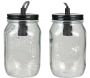 Suspension lumineuse mason jar en verre - THE HOME DECO LIGHT