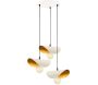 Suspension en métal 3 abat-jour Sivani - 52,90