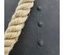 Suspension en métal antique et corde - AUBRY GASPARD