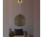 Suspension en plastique et coton chandelier - HANAH HOME