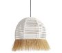 Suspension en raphia Beckie