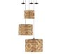Suspensions en jonc de mer (Lot de  3)