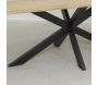 Table en acacia pied MIKADO - AUB-6195