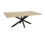 Table en acacia pied MIKADO