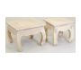 Table basse en acajou blanchi OPIUM - 139