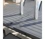 Table en aluminium extensible 8 à 10 personnes Santorin - 769