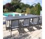 Table en aluminium extensible 8 à 10 personnes Santorin - 7