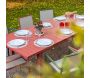 Table en aluminium extensible 8 à 10 personnes Santorin - 729