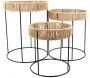 Table d'appoint Blue Lagon (Lot de 3)