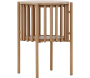 Table d'appoint en MDF Rubbo 45 x 65 cm