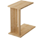 Table d'appoint en aggloméré Lun