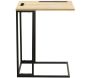 Table d'appoint en bois et métal avec support tablette - CMP-2320