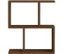 Table d'appoint avec étagère en aggloméré Zet - 26,90