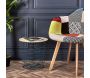 Table d'appoint filaire en bois et métal Cyclone - THE HOME DECO FACTORY