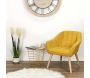 Table d'appoint filaire en bois et métal Cyclone - 19,90