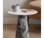 Table d'appoint en métal Mosaic Marble High - LEITMOTIV